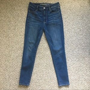 High-waisted AE Skinny Jeans